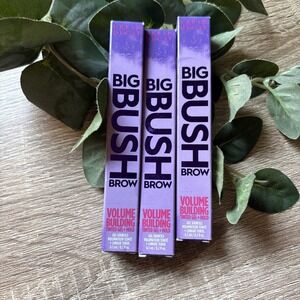 LOT OF 3 Urban Decay Big Bush Brow Gel Waterproof Smudge-Resistant BLACKOUT